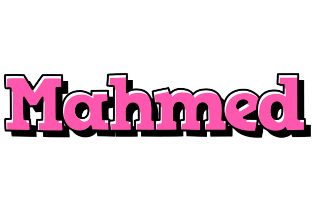 Mahmed girlish logo