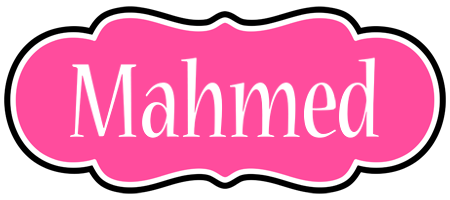 Mahmed invitation logo