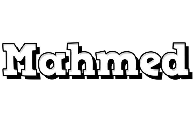Mahmed snowing logo