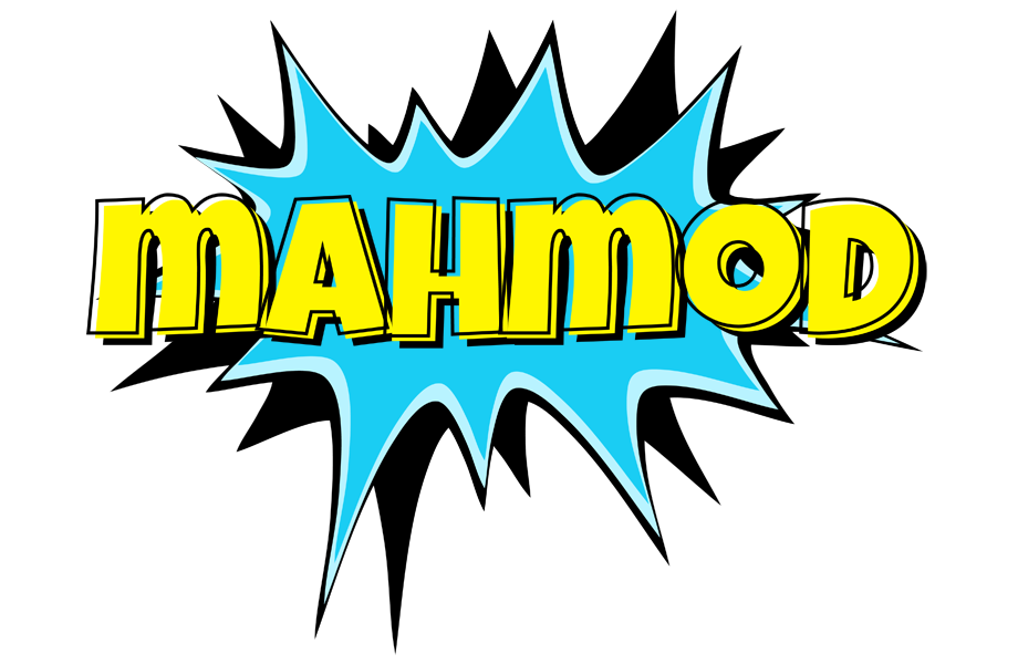 Mahmod amazing logo
