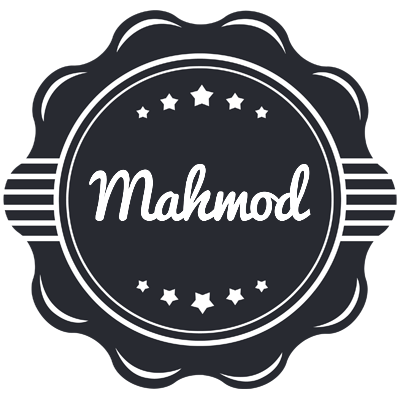 Mahmod badge logo