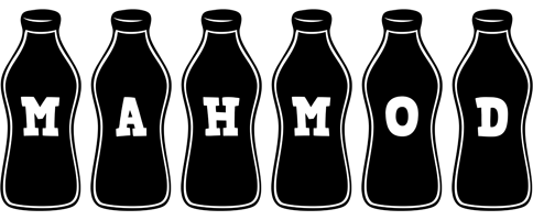 Mahmod bottle logo