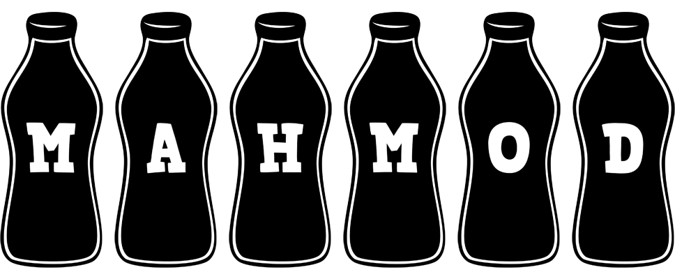 Mahmod bottle logo