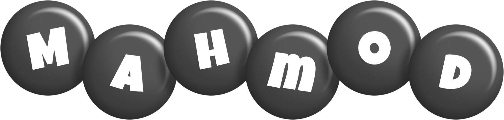 Mahmod candy-black logo