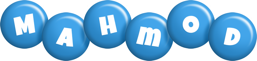 Mahmod candy-blue logo