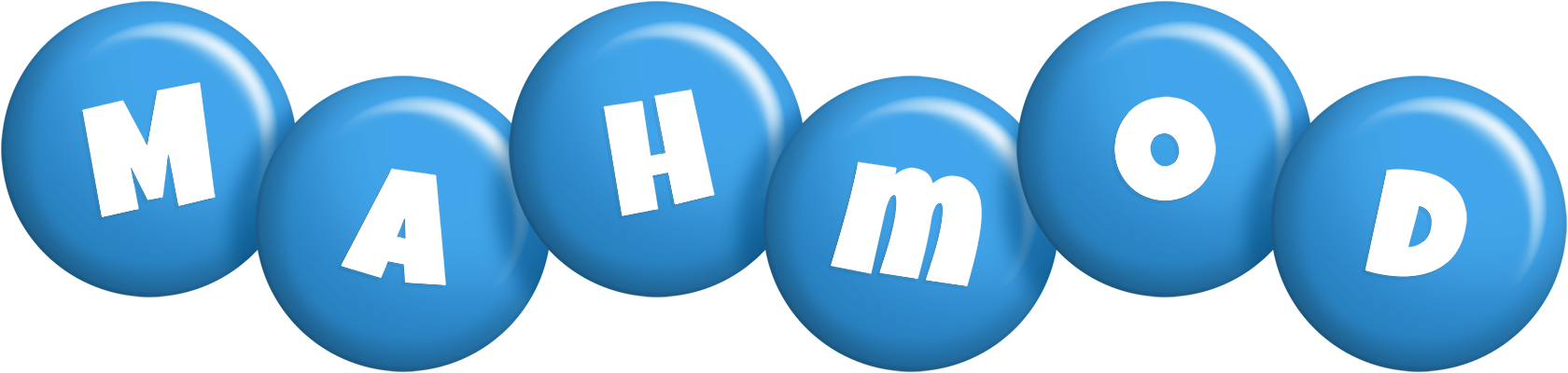 Mahmod candy-blue logo