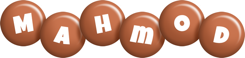 Mahmod candy-brown logo