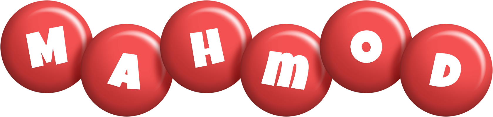 Mahmod candy-red logo
