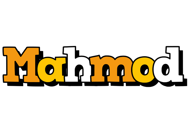 Mahmod cartoon logo