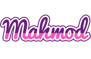 Mahmod cheerful logo