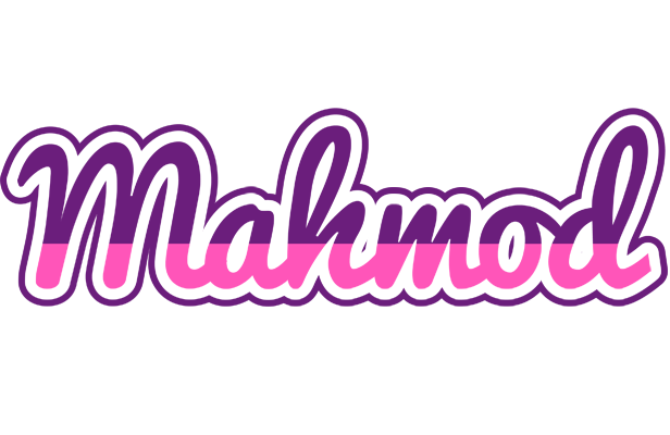 Mahmod cheerful logo