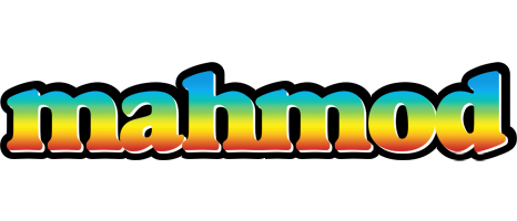 Mahmod color logo