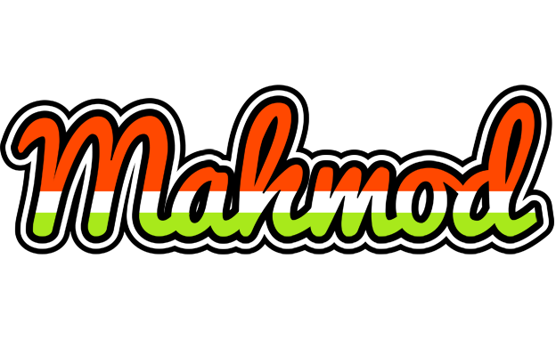 Mahmod exotic logo