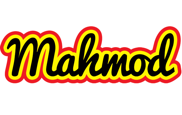 Mahmod flaming logo