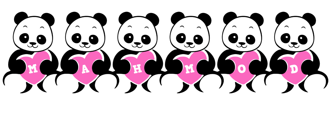 Mahmod love-panda logo