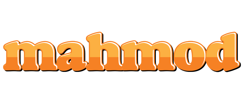 Mahmod orange logo
