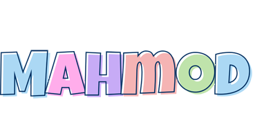 Mahmod pastel logo