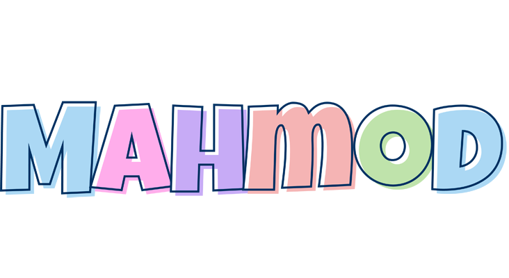 Mahmod pastel logo