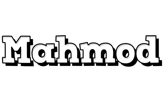 Mahmod snowing logo