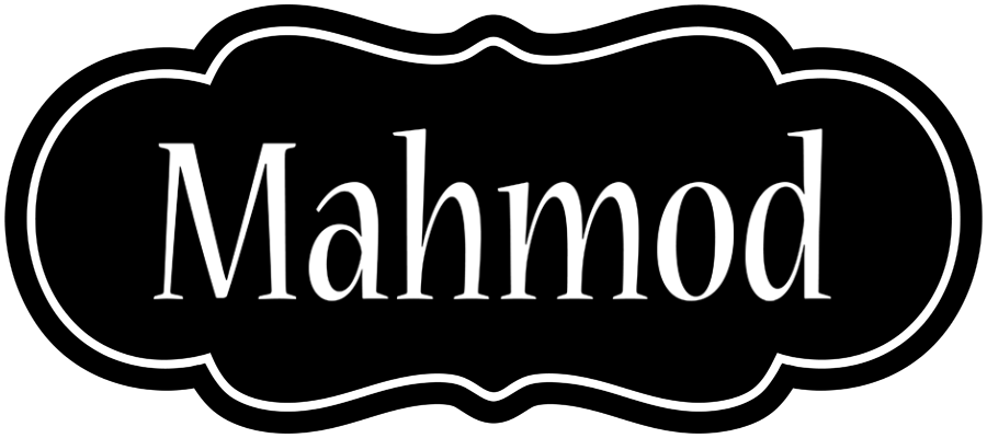 Mahmod welcome logo