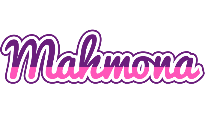 Mahmona cheerful logo