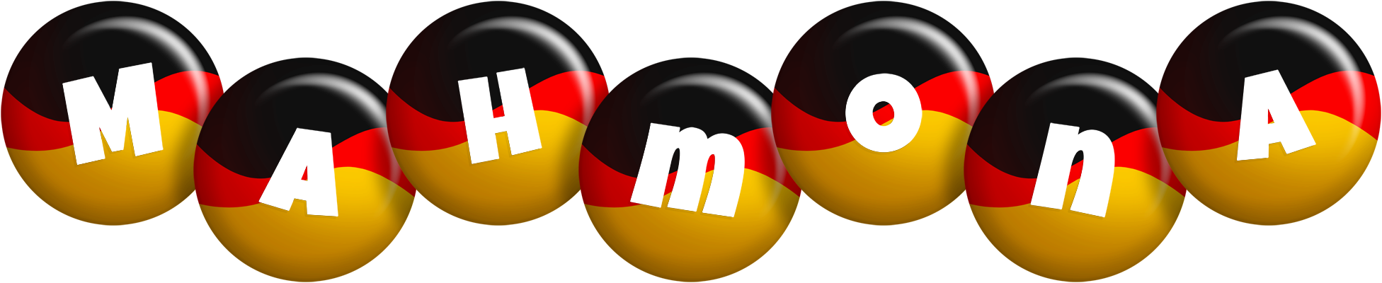 Mahmona german logo