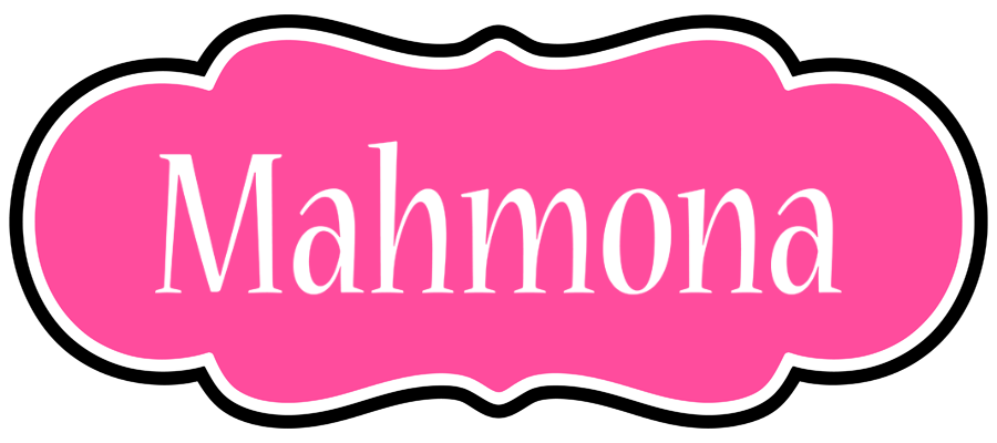 Mahmona invitation logo