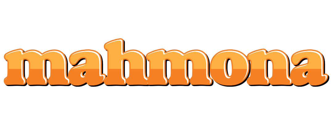 Mahmona orange logo