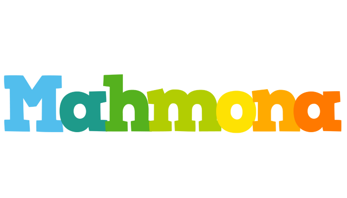 Mahmona rainbows logo