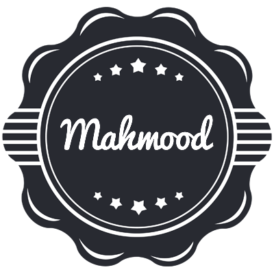 Mahmood badge logo