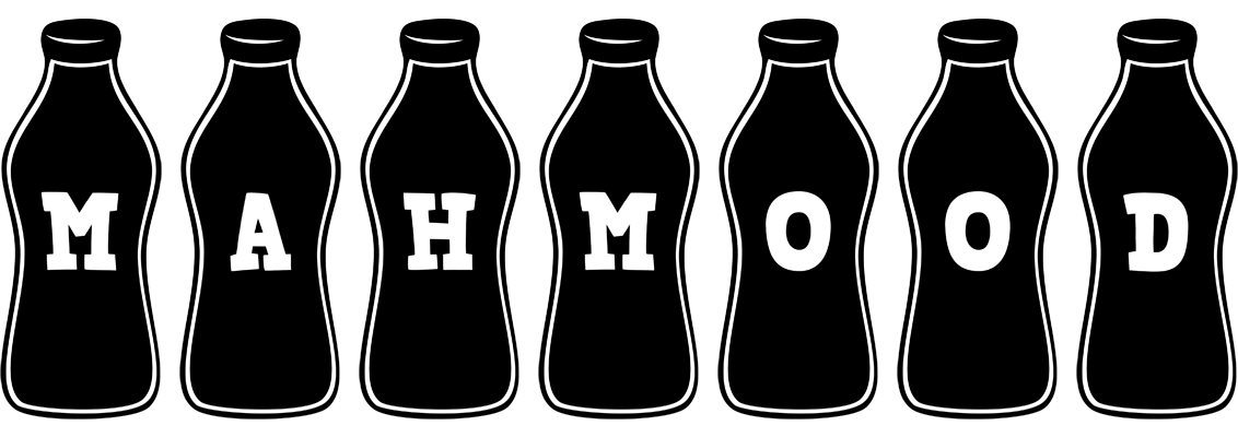 Mahmood bottle logo