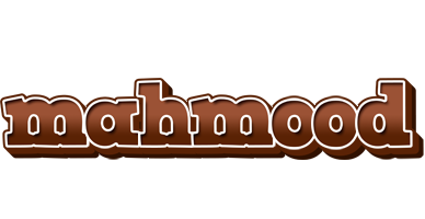 Mahmood brownie logo
