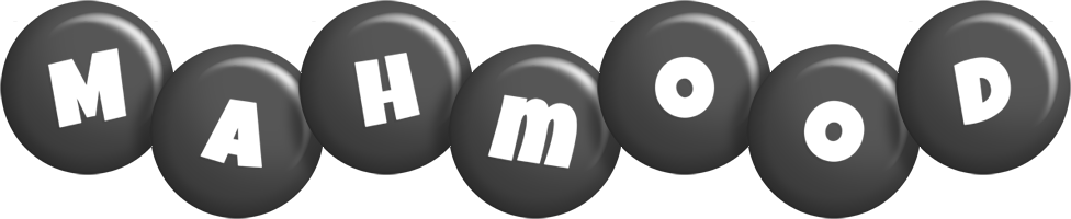 Mahmood candy-black logo