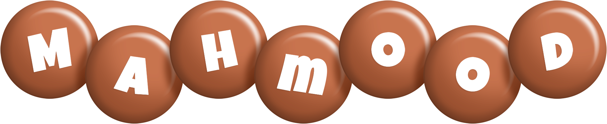 Mahmood candy-brown logo