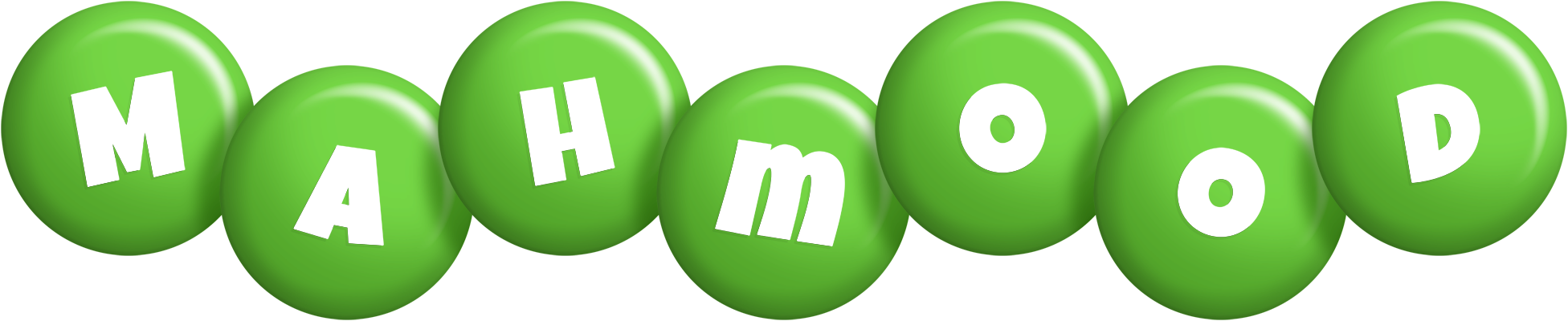 Mahmood candy-green logo