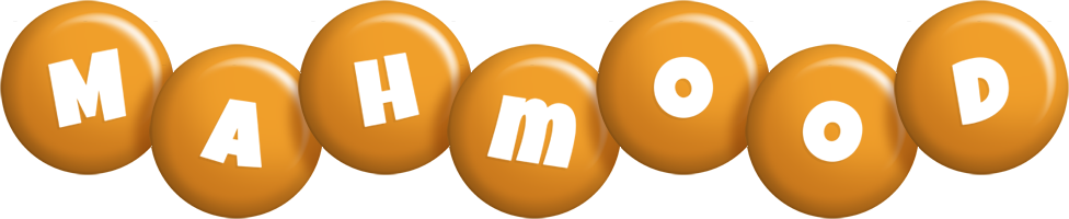 Mahmood candy-orange logo