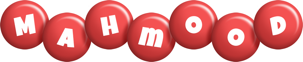 Mahmood candy-red logo