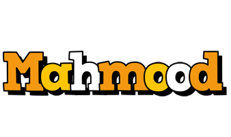 Mahmood cartoon logo