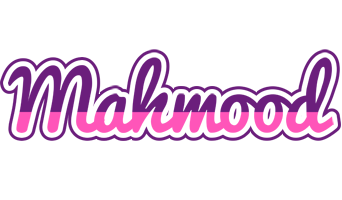 Mahmood cheerful logo