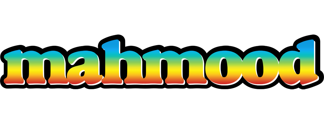 Mahmood color logo