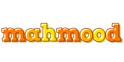 Mahmood desert logo
