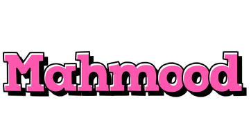 Mahmood girlish logo