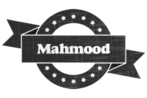 Mahmood grunge logo