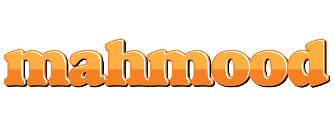 Mahmood orange logo