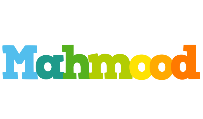 Mahmood rainbows logo