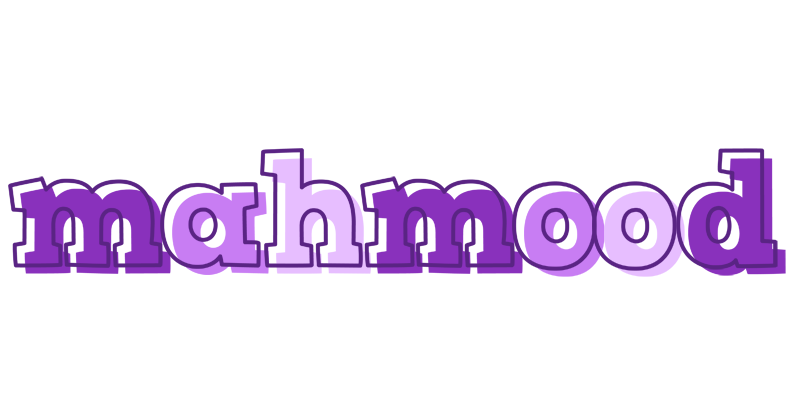 Mahmood sensual logo