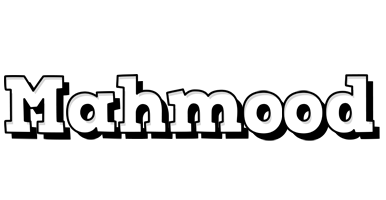 Mahmood snowing logo