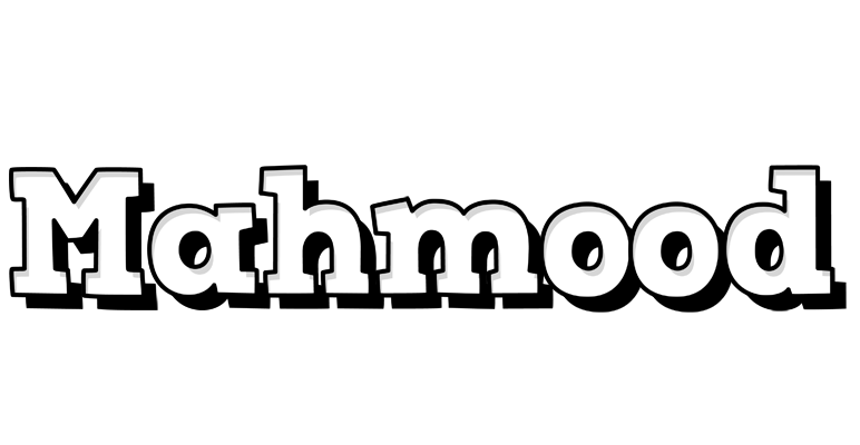 Mahmood snowing logo