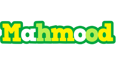Mahmood soccer logo