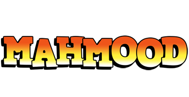 Mahmood sunset logo